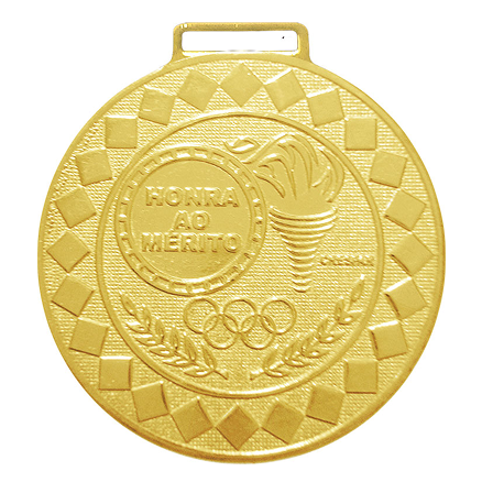 Medalhas de Metal Honra ao Mérito de 43mm